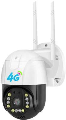 MANIA ELECTRO 4G 5MP PTZ Sim Camera with Live View Two Way Intercomm IP 66 Support SD/SIM Card Security Camera(128 GB, 11 Channel)