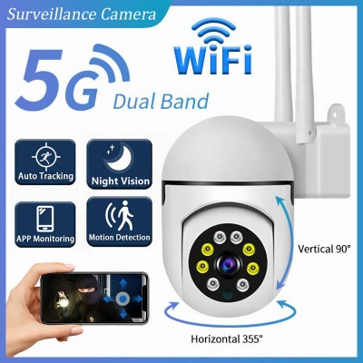 OSHSIZ Wifi Smart Home Monitor Remote Outdoor Two-way Audio Dome Camera Security Camera(64 GB, 1 Channel)