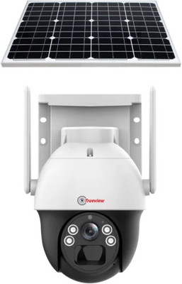 Trueview T18149 4G Sim Based 4Mp Battery Powered Mini Pan Tilt With Solar Panel Security Camera(256 GB, 1 Channel)