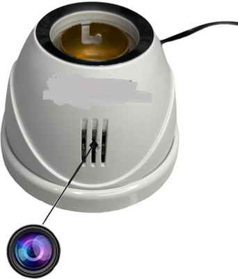 LEEGOAL Ovel Shape HD WiFi 1080P Spy Bulb Holder Camera with Live Recording Security Camera(1 Channel)