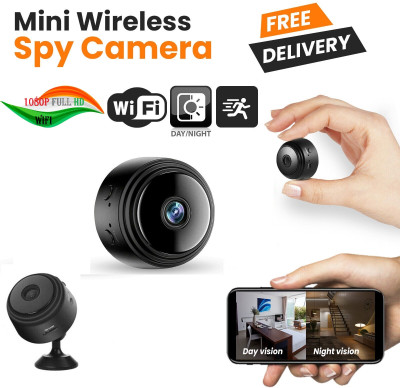 SIOVS WiFi Full HD Spy IP Camera Hidden Wireless CCTV Night Vision Live on Mobile Security Camera(64 GB, 1 Channel)