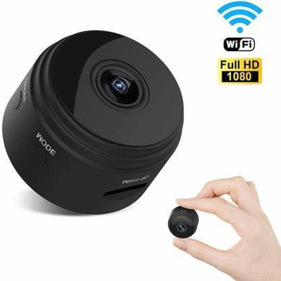 PERAMISYM Mini Full HD 1080P Professional Wireless Wifi Home IP/AP Security Camera Security Camera(32 GB, 1 Channel)