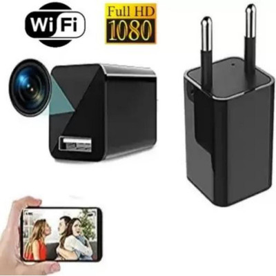 SKY HUB Wifi 1080P USB Charger Type Camera spy hidden Security Camera(64 GB, 2 Channel)