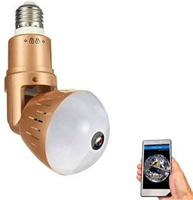 SKY HUB WiFi spy wireless smart bulb camera security surveillance camera Spy Camera(32 GB, 1 Channel)