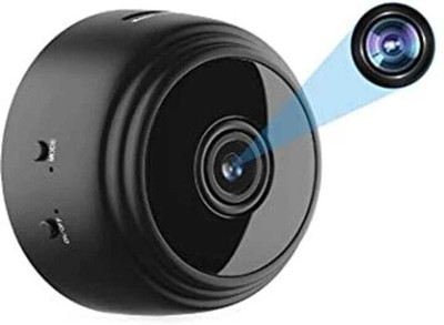 wion MINI WIRELESS WIFI CAMERA 1080P MAGNET CAMERA WITH 360 DEGREE MAGNETIC STAND Sports and Action Camera(Black, 5 MP)