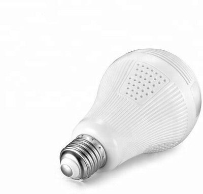 SKY HUB Wi-Fi bulb Camera VR 1080P LED FishEye smart Home Phone lamp hidden Light Camera Spy Camera(1 Channel)