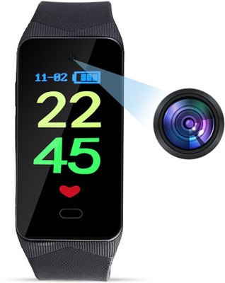Severity 1080P Bracelet Design Wrist Watch Discreet Wide-Angle Lens Sports Video Recorder Security Camera(1 Channel)