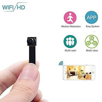 AVOIHS 1080 HD Spy Wireless Small Camera WiFi IP P2P Video Audio Recorder Live View Security Camera(128 GB, 1 Channel)
