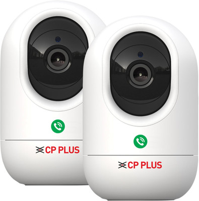 CP PLUS CP-E24Q (Pack of2) Wi-Fi Smart CCTV Camera with Press to Call & CTC Secure Tech Security Camera(256 GB, 1 Channel)