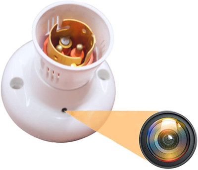 lookcam Holder camera blub shap camera blub holder camera spy wifi camera wifi camera Security Camera(128 GB, 2 Channel)