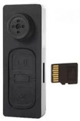 SKY HUB Spy Camera HD Audio and Video Recorder 720p Hidden Mini Secret Cam in Button Spy Camera(32 GB, 1 Channel)