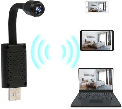 AVOIHS Audio Video Recording Wireless IP Cam USB Universal Interface Spy Hidden Camera Security Camera(64 GB, 1 Channel)
