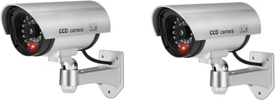 nunki trend Toy Dummy Security CCTV Fake Bullet Camera NO MOBILE CONNECTIVITY MULTICOLOR Security Camera(2 Channel)