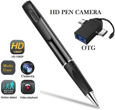 AVOIHS Pen Camera 1080p Full HD Hidden Mini Spy Video Recorder for Home Office Meetings Security Camera(64 GB, 1 Channel)