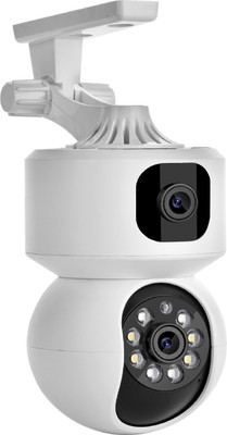 Bzrqx Smart HD WiFi with 4X Digital Zoom, IR Color Night Vision, and Two-Way Audio Security Camera(128 GB, 2 Channel)