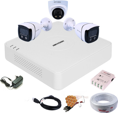 Spotvision StarLight Technology 2.4 MP Color Night Vision Bullet & Dome Camera,CLH-29 Security Camera(4 Channel)