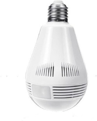 SKY HUB Bulb 360° IP Camera Fisheye Vision, Wifi Home Security Camera LED Bulb Light Spy Camera(64 GB, 1 Channel)