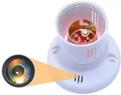 SKY HUB Bulb Holder WiFi CAMERA withce Qualityurity Camera Video Recording & HD Voi Security Camera(1 Channel)