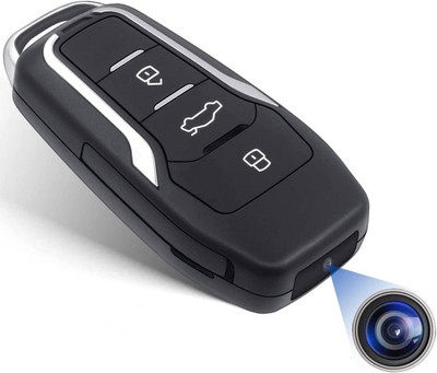 SKY HUB Portable Keychain DVR – Mini Audio Video Camera, New Small Security Cam Security Camera(32 GB, 1 Channel)