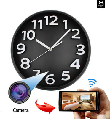 lookcam Hidden Camera Clock, Spy Camera HD 1080P WiFi Mini Wall Clock Camera Security Camera(128 GB, 2 Channel)