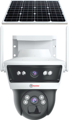 Trueview 3+3MP 4G Mini PT Solar Powered Linkage Advanced CCTV Surveillance Solution Security Camera(256 GB, 1 Channel)