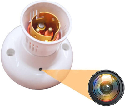 Pelupa WiFi Full HD SPY Hidden Bulb Holder Cam with Secret Video Recording Watch Live Security Camera(128 GB, 1 Channel)