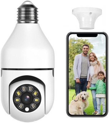 Bzrqx CCTV IP Wireless PTZ Camera 1080P WiFi Night Vision 360° Live View TwoWay Audio Security Camera(64 GB, 1 Channel)