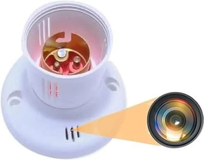 FEERO Hidden Bulb Holder WIFI Spy Camera Audio Video Recording Watch Live 24 Hours Spy Camera(1 Channel)