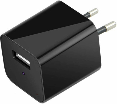 Severity SPY USB Charger 1080p HD Hidden WiFi Wireless Motion Detection, AC Adapter Security Camera(1 Channel)