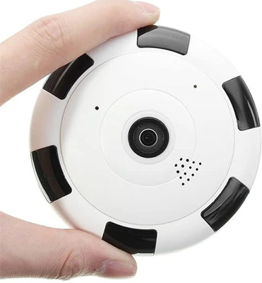 bornyal Fish Eye Wireless Panoramic WiFi and Video Camera with Infrared Night Vision Security Camera(4 Channel)