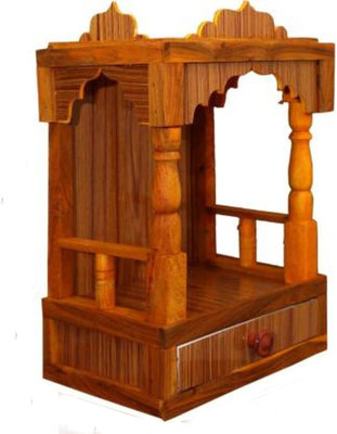 Infinitys Plywood Mandir for Pooja Home Decoration Wall Hanging Beautiful Engineered Wood Home Temple (Height: 40, Pre-assembled)./ Engineered Wood Home Temple(Height: 45, DIY(Do-It-Yourself))