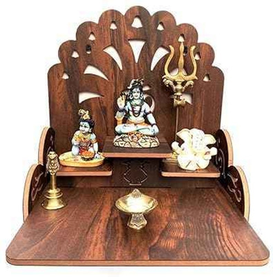 FORKTAIL Engineered Wood Home Temple(Height: 28, DIY(Do-It-Yourself))