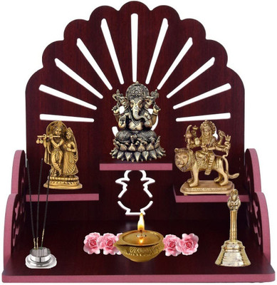 Arceus Home temple Solid Wood Home Temple(Height: 4, DIY(Do-It-Yourself))
