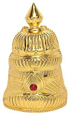moonplus God,Goddess Crown(or) kireedam Decorative Ornament Temple Pooja Jewellery Metal Home Temple(Height: 25, DIY(Do-It-Yourself))