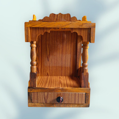 Shiv Enterprises. Worship Temple for Home and office Solid Wood Home Temple(Height: 45, Pre-assembled)