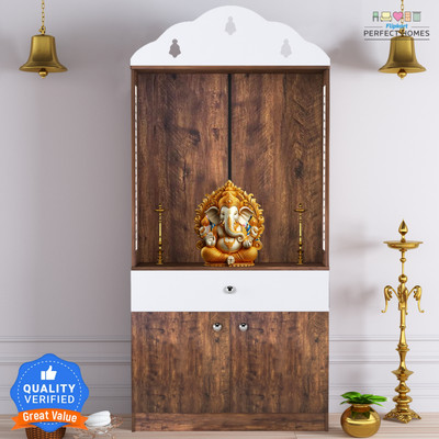 Flipkart Perfect Homes Aaradhya Engineered Wood Home Temple(Height: 148, Knock Down)