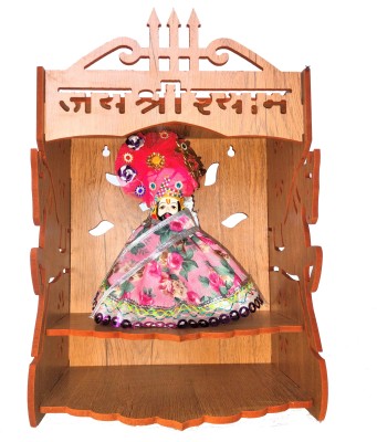 THE SHILPKAR INTERIO THE SHILPKAR INTERIO_FRONT HORSE SHAPE DECORATIVE HOME TEMPLE Engineered Wood Home Temple(Height: 39.5, DIY(Do-It-Yourself))