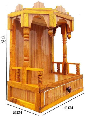 JMD ONLINE wooden temple Engineered Wood Home Temple(Height: 52, Knock Down)