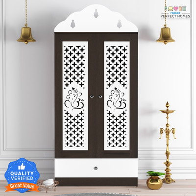 Flipkart Perfect Homes Anandam Engineered Wood Home Temple(Height: 167, Knock Down)