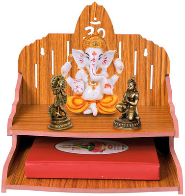 AVAD Solid Wood Home Temple(Height: 29, DIY(Do-It-Yourself))