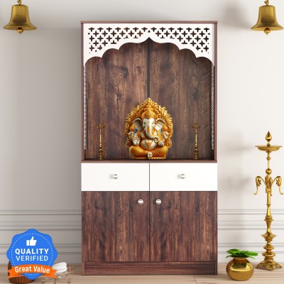 Flipkart Perfect Homes Avyukt Engineered Wood Home Temple(Height: 148, Knock Down)