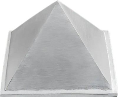 Vastu Mandir Aluminum Pyramid | Single Layer Pyramid | Pyramid for Positive Energy Metal Home Temple(Height: 5.8, Pre-assembled)