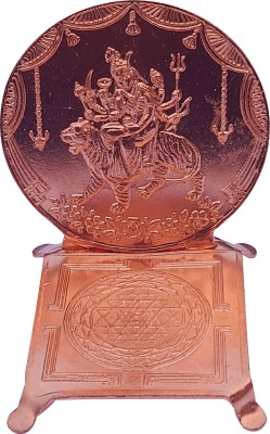 omkar Durga Devi Sri Chakram Peetham Sakthi Sree Chakram Puja Stand Copper Yantra