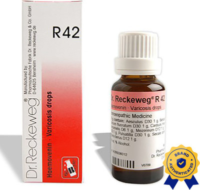Dr. Reckeweg R42-VenousStasis, Varicosis Drops(2 x 22 ml)
