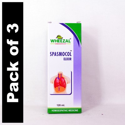 WHEEZAL Spasmocol Syrup(3 x 120 ml)