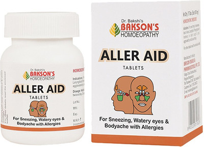 Bakson's Homoeopathy Aller Aid_2 Tablets(2 x 75 Units)