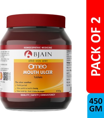 Bjain Omeo Mouth Ulcer Tablets(2 x 450 g)