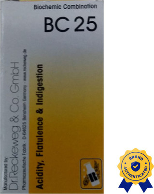 Dr. Reckeweg Biochemic Combination 25 (Bc 25) Tablets(3 x 20 g)