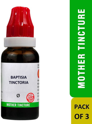 Bjain Baptisia Tinctoria Q Mother Tincture(3 x 30 ml)