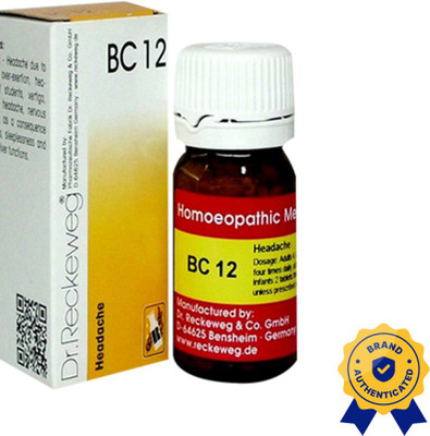 Dr. Reckeweg Bio-Combination 12 (Bc 12) Tablets(20 g)